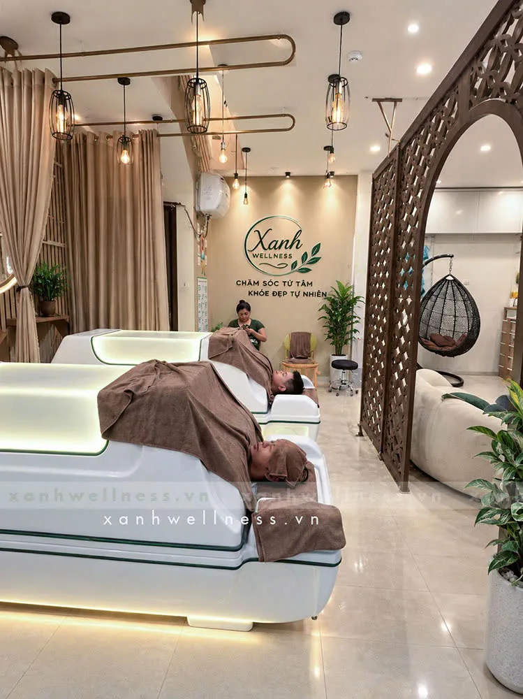 Không gian thực tế tại Xanh Wellness