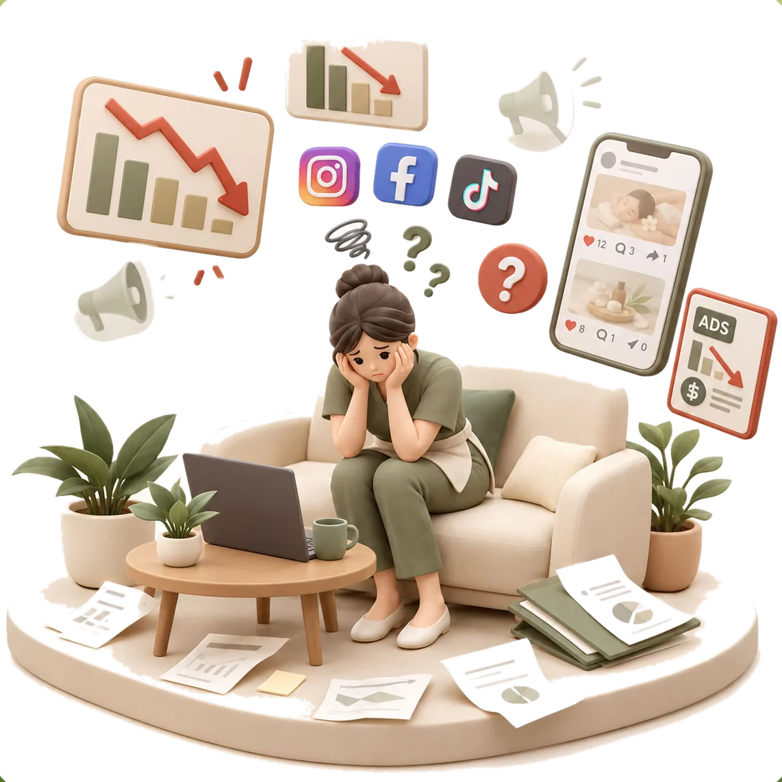 Marketing: bí ý tưởng, khách mới ít