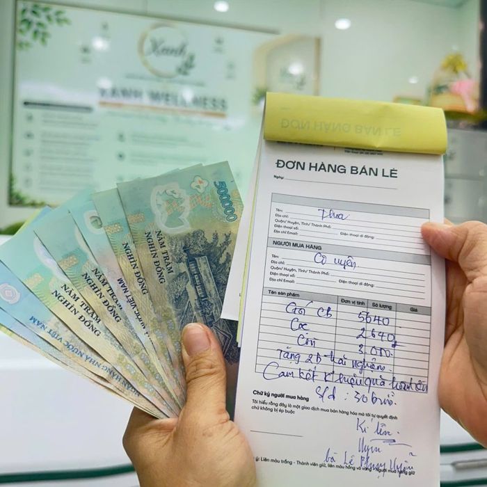 Hoá đơn chốt sale